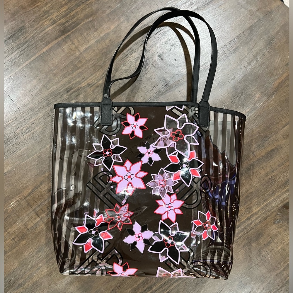 Henri Bendel Plastic Beach Tote Bag